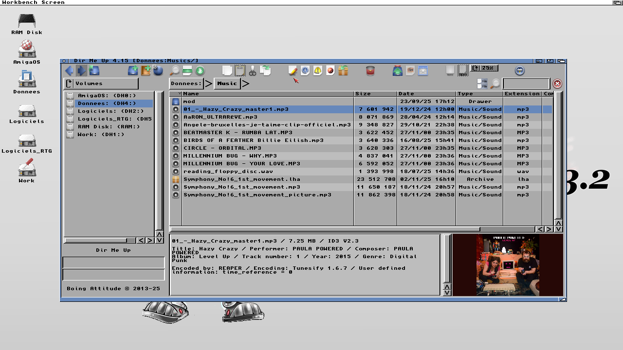 Dir Me Up / Prvisualisation MP3